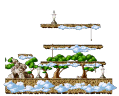 Stage 5: Foggy Sky Forest