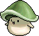 Strange Green Mushroom